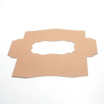 Папка для фотографий крафт 15х23 с окошком.