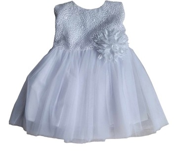 Платье для крещения Лето тюль 56