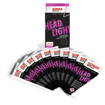 SONAX HEADLIGHT COATING Powłoka 10 par Reflektorów