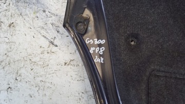 LEXUS GS300 VÍKO KUFRU KUFRU ZADNÍ SEDAN 8P8