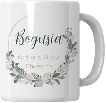 - KUBEK - DRUHNA/ ŚWIADKOWA/ CHRZEST: MATKA OJCIEC
