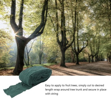 Зеленый нетканый защитный чехол для кустов