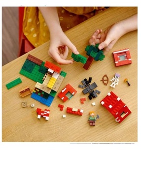 Lego Minecraft 21179 Дом в грибах