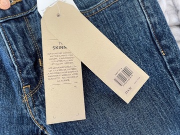 LEVI'S | SPODNIE JEANSY 711 SKINNY| R. 23/32