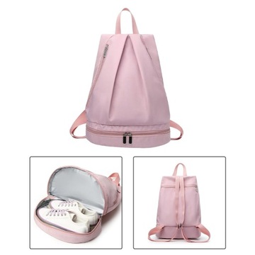 Torba na plecak treningowy Komora na buty treningowe Plecak weekendowy Casu