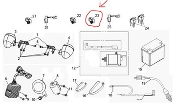 МОДУЛЬ КОНТРОЛЛЕРА ПЕРЕКЛЮЧЕНИЯ ПРИВОДА Sym Quad Rider 600cc
