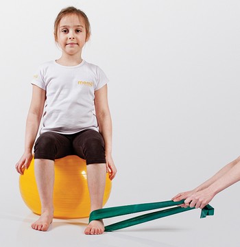 Эспандер THERABAND, красная резина, 1,5 м