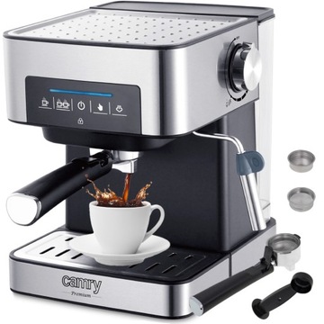 EKSPRES CIŚNIENIOWY DO KAWY 15bar 10KAW 1000W INOX