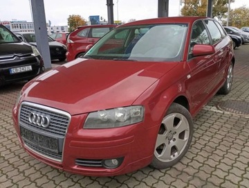 Audi A3 8P Hatchback 3d 1.6 FSI 115KM 2007 Audi A3 Sportback 1.6 benzyna CLIMATRONIC PIEKNY kolor bez rdzy 1.6 115KM