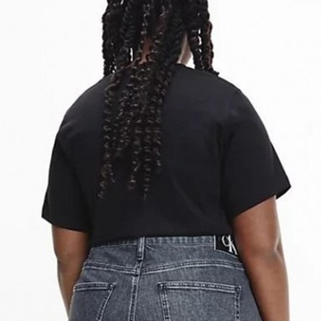 Calvin Klein Jeans koszulka t-shirt damski komplet 2 szt plus size 2XL