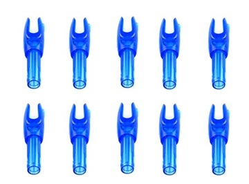 Nasadki nocki końcówki do strzał 6,2mm 10 szt