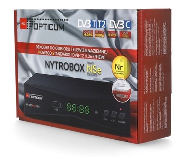 DVB-T2 ТЮНЕР OPTICUM NYTROBOX NSe H.265