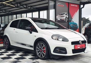 Fiat Punto Grande Punto Hatchback 5d 1.4 T-Jet 16V 155KM 2009 Fiat Punto Fiat Punto III ABARTH Piekny Niski ORYG 100 PRZEBIEG 1.4, zdjęcie 9