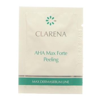 Clarena AHA Max Forte Peeling z kwasami próbka 3 ml