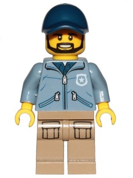 Lego City cty0887 Policja górska FIGURKA 951805
