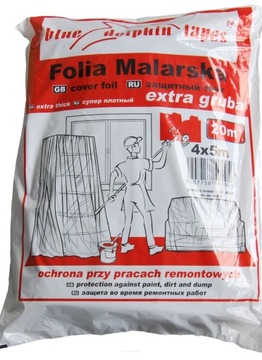 BLUE DOLPHIN FOLIA MALARSKA EXTRA GRUBA 4X5M