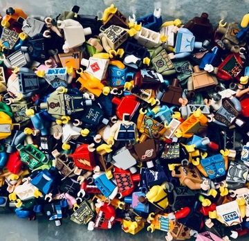 Lego zestaw 5 sztuk torsy tors z rączkami