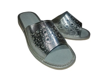 Кожаные ТАПОЧКИ, дешевые домашние тапочки, тапочки