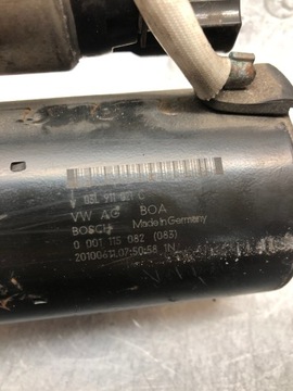 A4 B8 STARTÉR 2.0TDI 03L911021C CGL