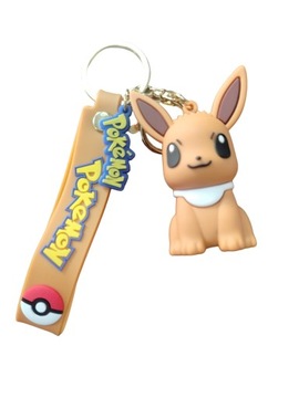 Брелок-подвеска для ключей для рюкзака Eevee, подарок для ключей Pokemon Baby