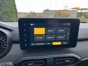 Dacia Sandero III Hatchback 5d 1.0 TCe 90KM 2022 Dacia Sandero Stepway 1.0 benzyna 91 KM zarej w PL ksiazka serwis zadb, zdjęcie 12