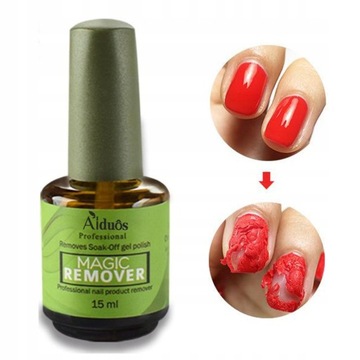 Magic Gel Nail Polish Remover. Usuwa Żelowy