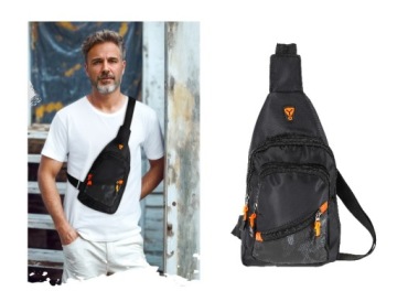 TORBA MAŁY PLECAK SASZETKA Z OTWOREM NA SŁUCHAWKI