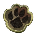 TROP XS para Obniżka różne kolory haft Naszywka ŁATA termo