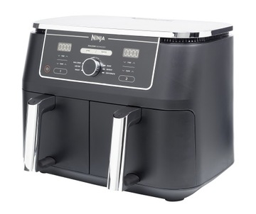 Ninja AF400EU Frytownica beztłuszczowa XXL 2 szuflady 2470W Air Fryer