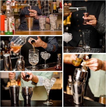 МЕРНАЯ МЕТАЛЛИЧЕСКАЯ ДВУХСТОРОННЯЯ МЕРКА ДЛЯ АЛКОГОЛЬНЫХ НАПИТКОВ 25/50МЛ