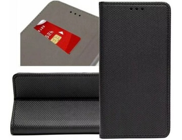 ETUI Z KLAPKĄ DO LG K4 / K130 CZARNY
