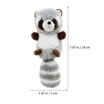 Pluszaki Racoon luzem Mini zabawki
