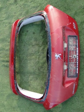 PEUGEOT 207 ZADNÍ VÍKO KUFRU KUFRU EKQD
