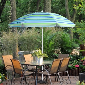 БОЛЬШОЙ ПЛЯЖНЫЙ ЗОНТ, САД, УФ-ФИЛЬТР, СКЛАДНОЙ, 200 см