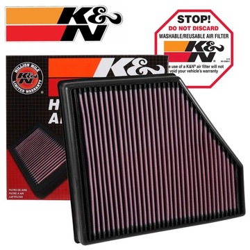 K&N FILTR POWIETRZA SPORTOWY CHEVROLET CAMARO 6.2