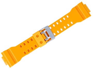 Оригинальный ремешок CASIO GA-100A-9A, блестящий желтый