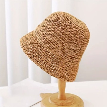 Рыболовство пляжная шляпа ведро коричневый солнцезащитный крем