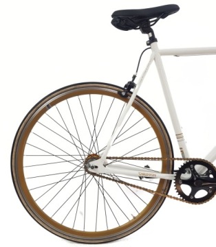Мужской велосипед с фиксированной передачей 28 Steel U-Brake Racing односкоростной 22 дюйма