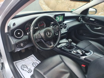 Mercedes Klasa C W205 Limuzyna 200 BlueTEC 136KM 2015 FULLLED NAVIGACJA KAMERA COFANIA WZÓR, zdjęcie 17