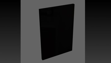 Fronty akrylowe Akryl-24 CZARNY POŁYSK 560x475