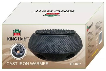 ЧУГУННЫЙ НАГРЕВАТЕЛЬ ДЛЯ КУВШИНА, ЧАЙНИКА, ПОДАЧИ СВЕЧИ, 14х7см