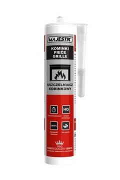 Uszczelniacz kominkowy do 1500st C MAJESTIK 300 ml