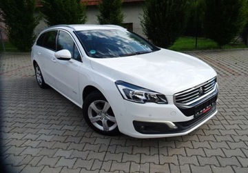 Peugeot 508 I SW Facelifting 2.0 BlueHDi 150KM 2016 Peugeot 508 Bezwypadkowy Serwisowany 1-Wlasciciel Navi Kamera Blis HUD Lift, zdjęcie 1