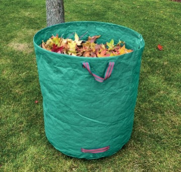 САДОВАЯ СУМКА-КОРЗИНА ДЛЯ ЛИСТЬЕВ, ТРАВЫ, МУСОРА, 120 Л