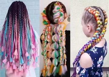 Синтетические волосы для длинных кос Дж. Селедин