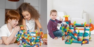 МАГНИТНЫЕ БЛОКИ, СВЕТЯЩАЯСЯ ШАРОВАЯ ДОРОЖКА, СТРОИТЕЛЬНЫЕ БЛОКИ, КУЛОДРОМ, 110 EL