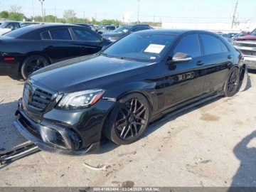 Mercedes Klasa S W222 2018 Mercedes-Benz Klasa S 63 AMG 4Matic 2018 4.0l 4.0 Benzyna 603KM, zdjęcie 1