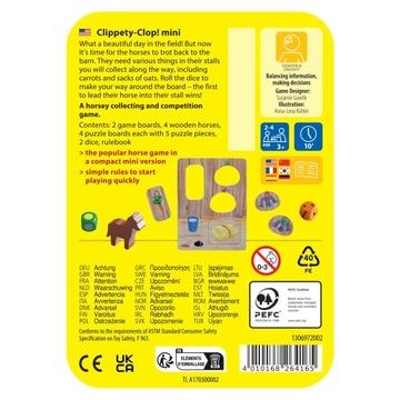 Туристическая игра Хоп! Прыгать! Галопом! Хаба