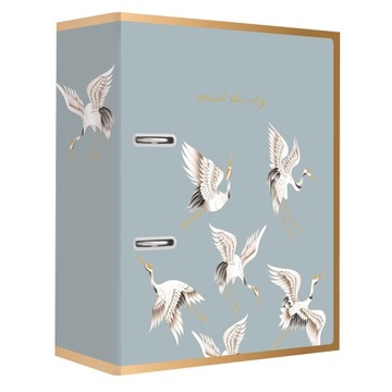Segregator A4/75 METALLIC SATIN GOLD BIRDS