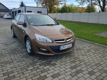 Opel Astra J Hatchback 5d Facelifting 1.6 Twinport ECOTEC 115KM 2014 Opel Astra 1.6 115KM Benzyna LPG Salon Polska Raty, zdjęcie 8